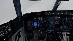 X-Plane11 / Stormy and Windy Departure from Yerevan / Zvartnots Int'l airport /UDYZ/