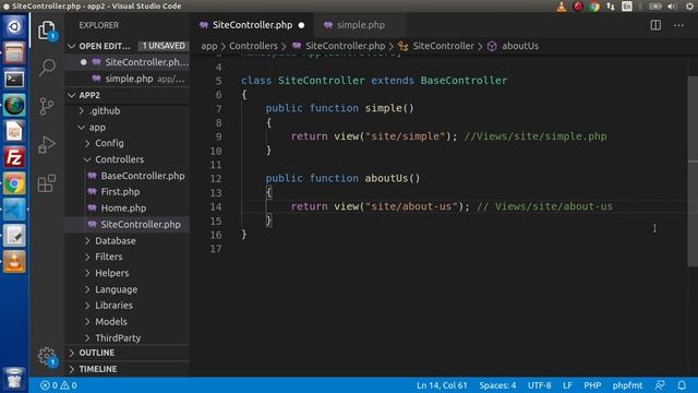 Learn CodeIgniter 4 Framework Tutorials #4 Load View Files - Single | Multiple