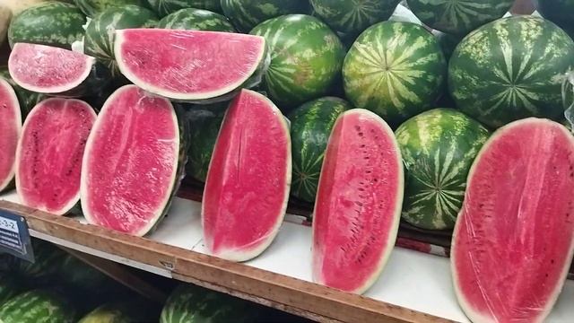 Центральный рынок г. Калининграда. (входим на фруктово- овощные ряды). Обзор цен. смотреть онлайн