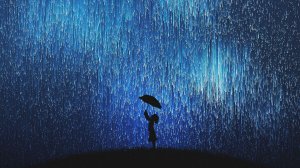 Nature sounds • Rain noise with distant thunder peals • For sleep • meditation • rest