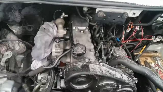 Замена распредвал, коромысла, рокера, Hyundai Starex 2006 D4BH - 4D56. смотреть онлайн