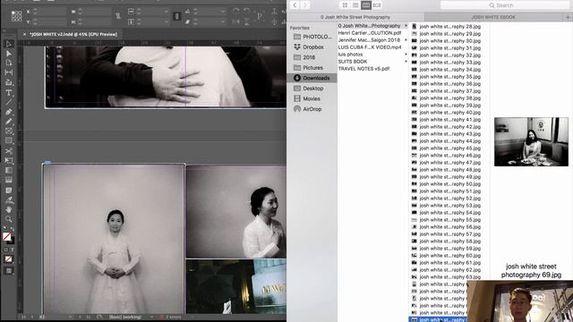 JOSH WHITE KOREA: Street Photography Book INDESIGN Making Of смотреть онлайн