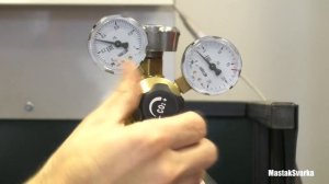 Как настроить давление на редукторе для сварки