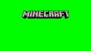 ЛОГО МАЙНКРАФТ ФУТАЖ / LOGO MINECRAFT on GREEN SCREEN