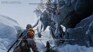 КРАТОС ГОВОРИТ ФРЕЕ ПРО ДРАКОНА БАЛЬДРА | GOD OF WAR RAGNAROK?❄ #озвучка #godofwarragnarok #kratos