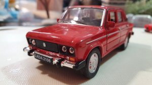 Обзор Жигули шестерки от Welly. Обзор советской Lada 2106.