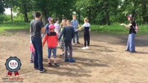 Первый день в лагере. Тропа доверия