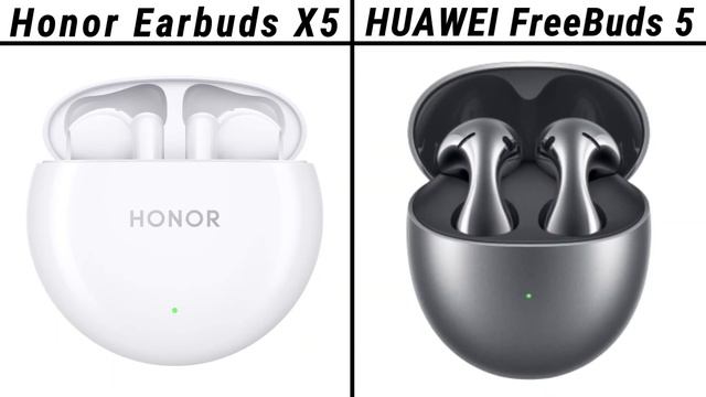 Honor Earbuds X5 VS Huawei FreeBuds 5 смотреть онлайн