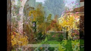 Свадебная фотосессия в саду Николая Дементьева