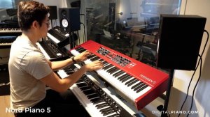 Sound Comparison Nord Piano 5 vs Korg SV-2S vs Yamaha CP-88 | Digitalpiano.com