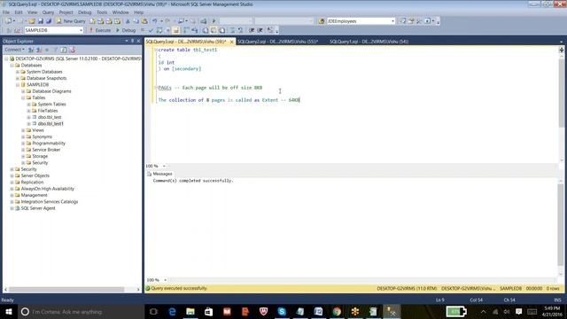 SQL Database Architecture- #sqlserver #sqlserver2019 #sqltraining #sqltutorial #sqlforbeginners