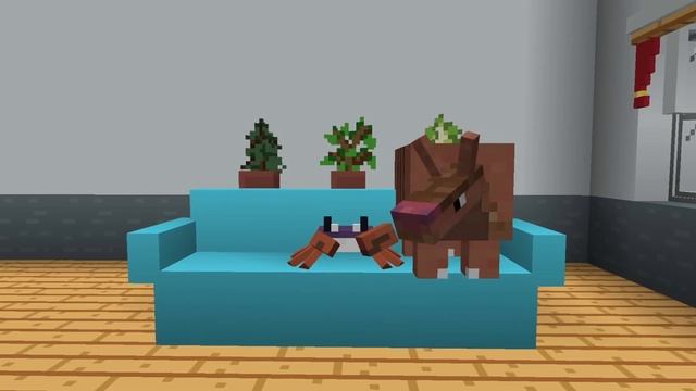 Armadillo, Crab and Penguin react to Minecraft Mob Vote смотреть онлайн