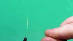 Как надеть стопорок на леску/How to put a stopper on a fishing line