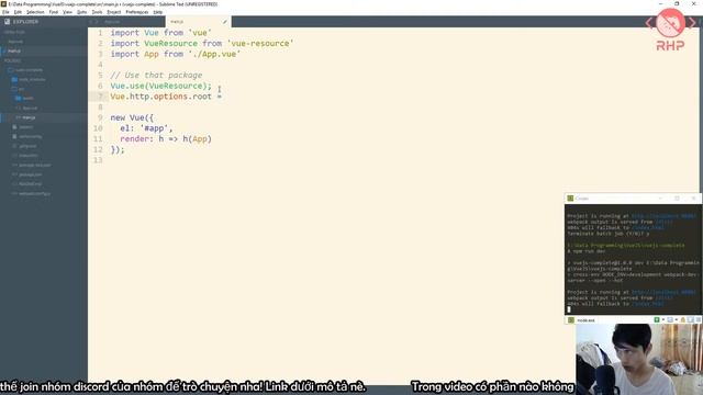Ep15 | #05 | Setup vue-resource global trong Vue.js - RHP Team