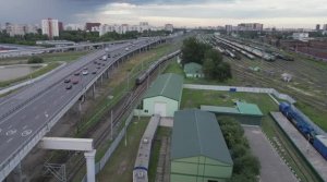 Russian Railway in Moscow. Российская железная дорога в Москве