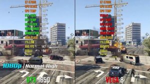 Vega 8 (OC) vs. GTX 1650 | Test in 8 Games | 1080p