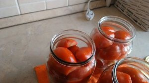 ПОМИДОРЫ в ЖЕЛЕ "ВОСТОРГ РОДНЫХ"/зимняя заготовка.