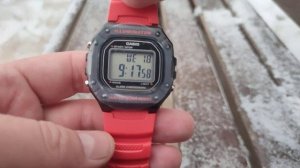 Короткий обзор Casio W-218H (Casio-W218) часы для каждого и на каждый день