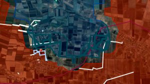 Карта боевых действий на Украине и в России. Изменения линии фронта за сентябрь 2023 года