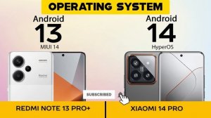 Xiaomi Redmi Note 13 Pro Plus 5G VS Xiaomi 14 Pro - Full Comparison ⚡Which one is Best