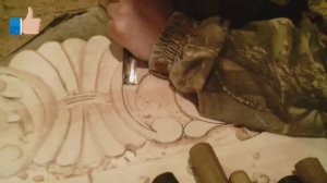 Резное изголовье кровати  из лесного клена. №1.