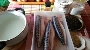 МАЛОСОЛЬНАЯ СКУМБРИЯ в ЧАЙНО-ПРЯНОМ РАССОЛЕ