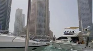 Дубай. Дубай Марина. Прогулка на яхте.