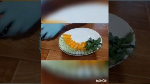 Красивая нарезка из овощей