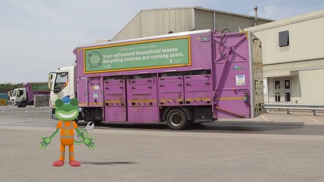 Recycling Trucks For Children | Gecko's Real Vehicles