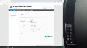 How to Scan Documents to PDF or JPG Using EWS on HP Ink Tank Wireless 410 Series (410, 415, 419)
