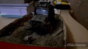 Диорама "УАЗ на бездорожье". СВОИМИ РУКАМИ.