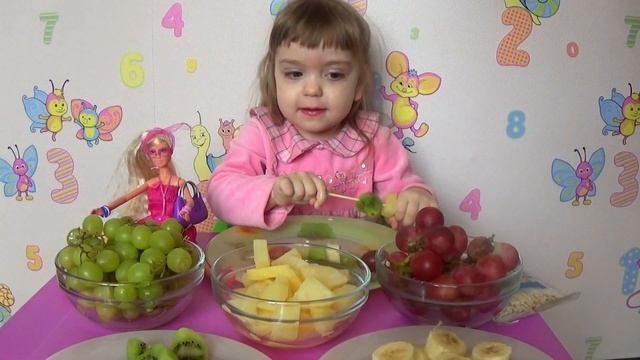 Фрукты на шпажках от Повара Алиса смотреть онлайн