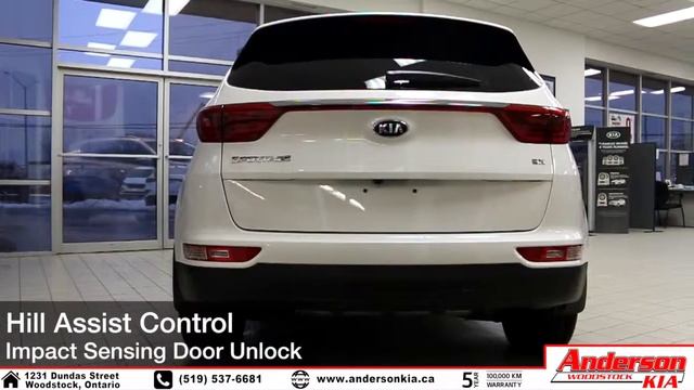 2019 Kia Sportage EX (Snow White Pearl) - Feature смотреть онлайн