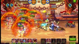 Хроники Хаоса самая лучшая пачка героев в защите  Аврора Андвари Селеста Себастьян Марта тест