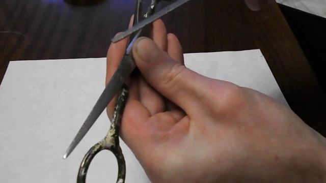 Как правильно заточить ножницы смотреть онлайн