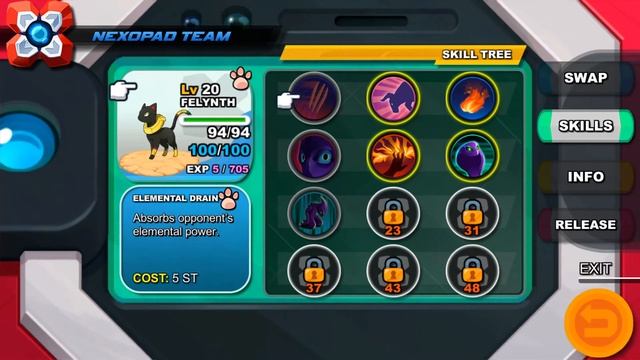 NEXOMON Все об эволюции существ. смотреть онлайн