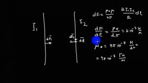 Электродинамика | закон Ампера | 3 | альтернативное определение единицы силы тока