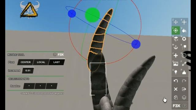 How to Make Styracosaurus Head - ROBLOX STUDIO - SPHERE MODELING смотреть онлайн