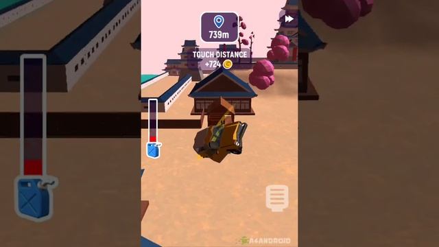 Crash Delivery! Flying car AndroidiOS 1975 Porsche 911 930 Turbo  Complete Gameplay