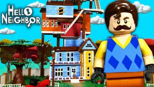 LEGO Самоделка Дом Соседа из 5000 Деталей / Hello Neighbor MOC