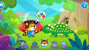 Динозавры игры для детей. Детская игра про Динозавров. Анкилозавр