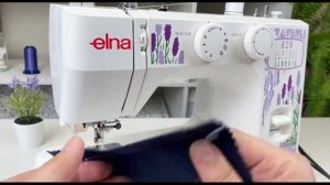 ELNA HM1606. Регулировка натяжения нити