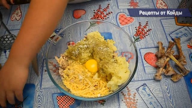 Очень вкусные Сочные Котлеты на куриной косточке. ВСЕ в восторге от НИХ!