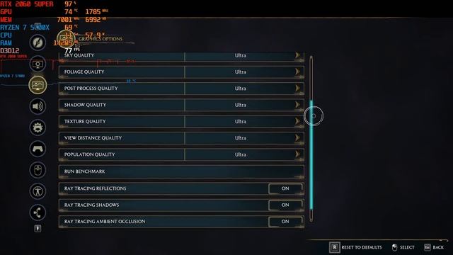 HOGWARTS LEGACY ON | RYZEN 7 5700X | RTX 2060 SUPER 8GB GDDR6 | RAM 16GB | 1080P смотреть онлайн