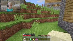 МОЙ ПЕРВЫЙ ДЕНЬ В МАЙНКРАФТЕ Minecraft Выживание Как выжить Нубику