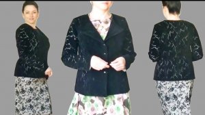 Сшить жакет своими руками на любую фигуру возможно. Жакет на подкладке.