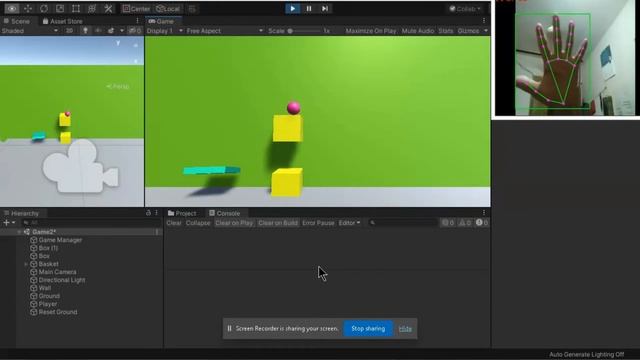 Unity Hand Controller (Python) смотреть онлайн