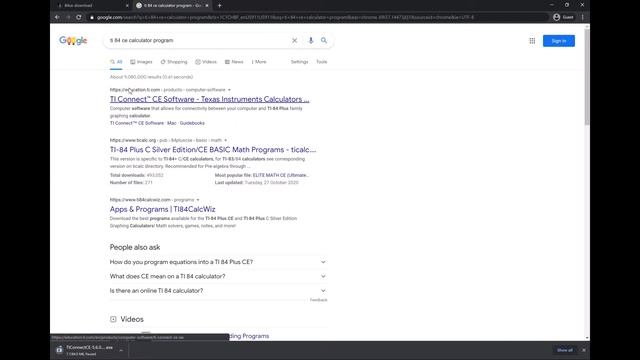 Installing Programs on TI-84 Plus CE! смотреть онлайн
