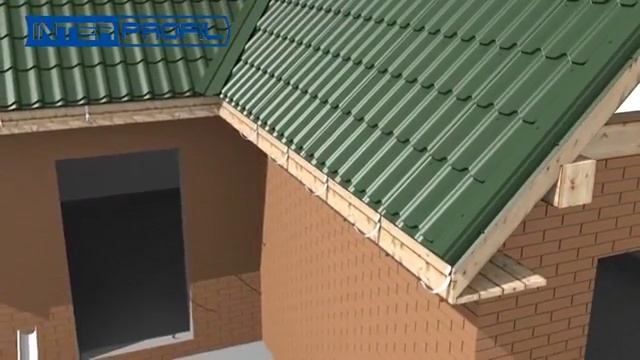 Монтаж водостока Interprofil смотреть онлайн