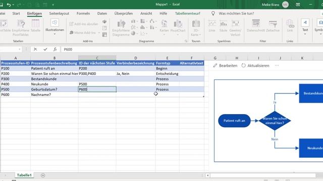 Effizient mit Excel arbeiten - Add-In Visio zur Darstellung von Prozessen смотреть онлайн